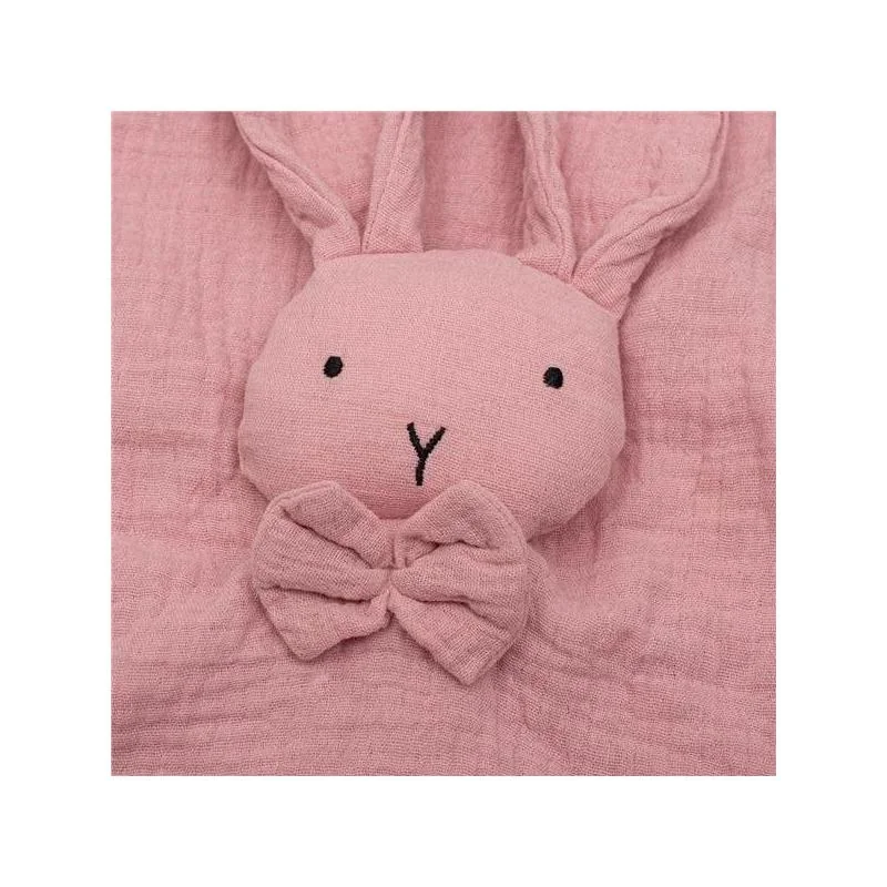 Mušelínový usínáčik New Baby Rabbit pink , 20C53516