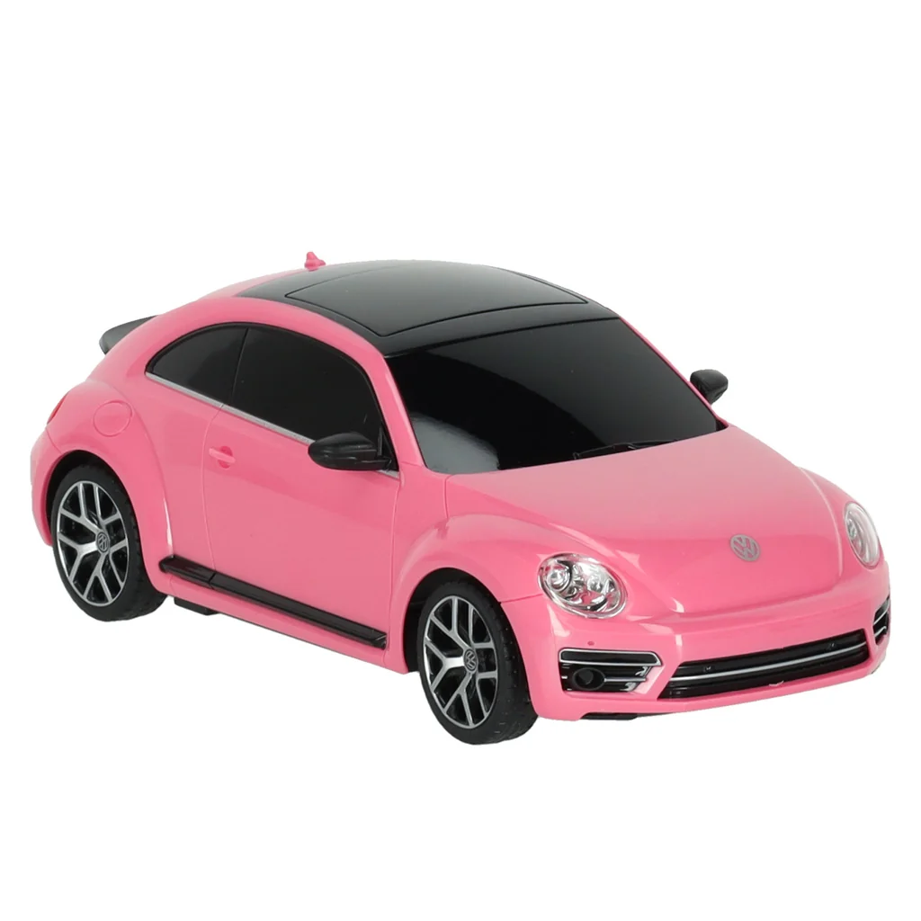 Auto, autíčko na diaľkové ovládanie - Volkswagen Beetle 1:24 ružové