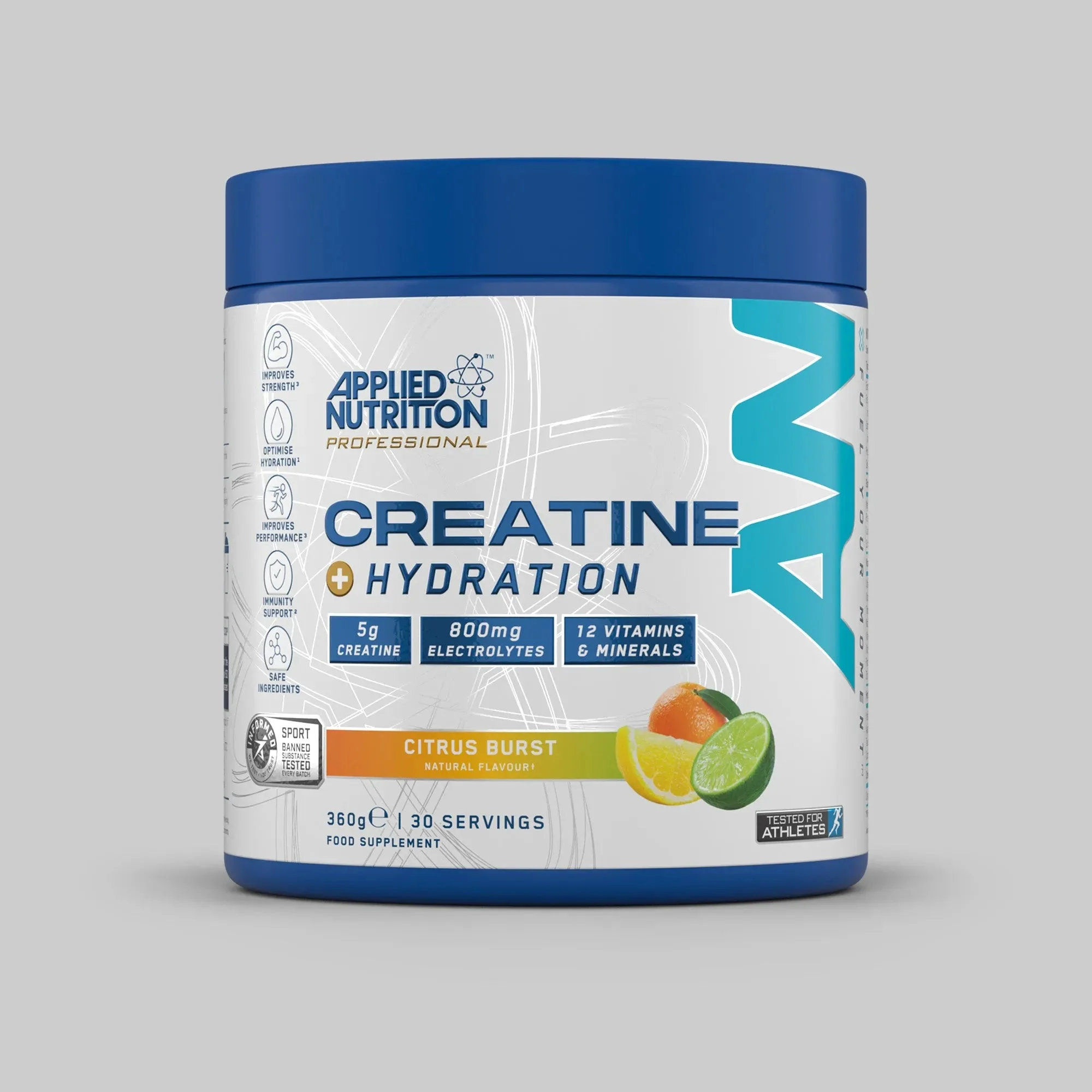 Applied Nutrition CREATINE + HYDRATION (PROFESSIONAL), 360g - citrus burst