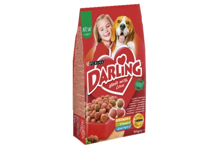 DARLING GP 10kg s hovädzím a zeleninou 1×10 kg, kompletné krmivo pre dospelých psov