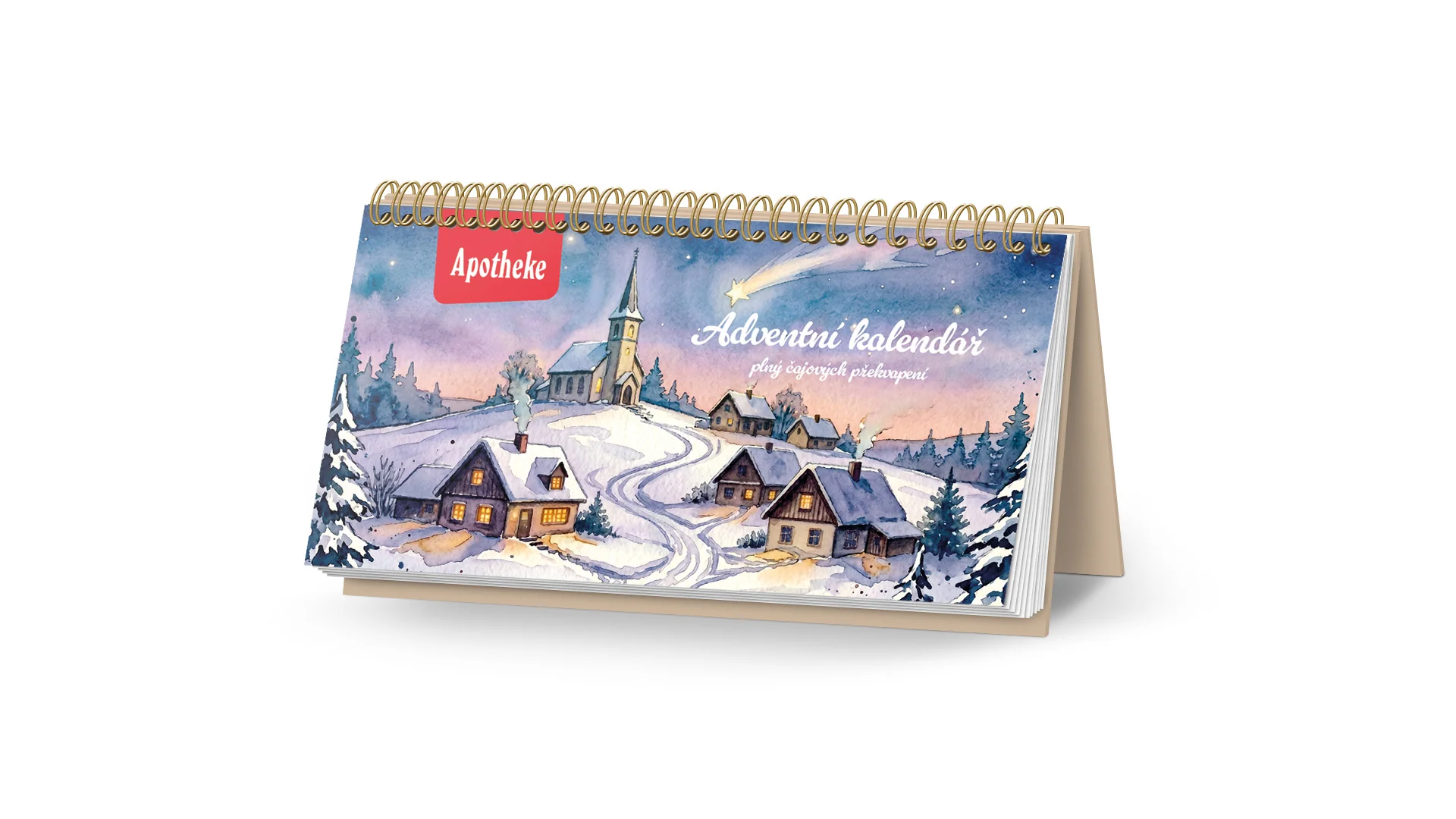 Apotheke Adventný kalendár čajových prekvapení 24+3 ns 1 ks