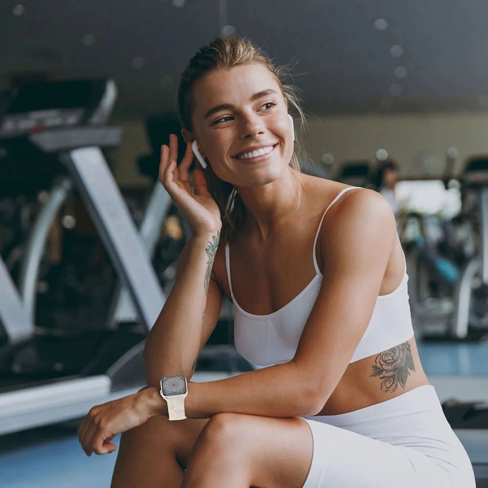 Tech-Protect NylonMag remienok na Apple Watch 40/41/42mm, stone