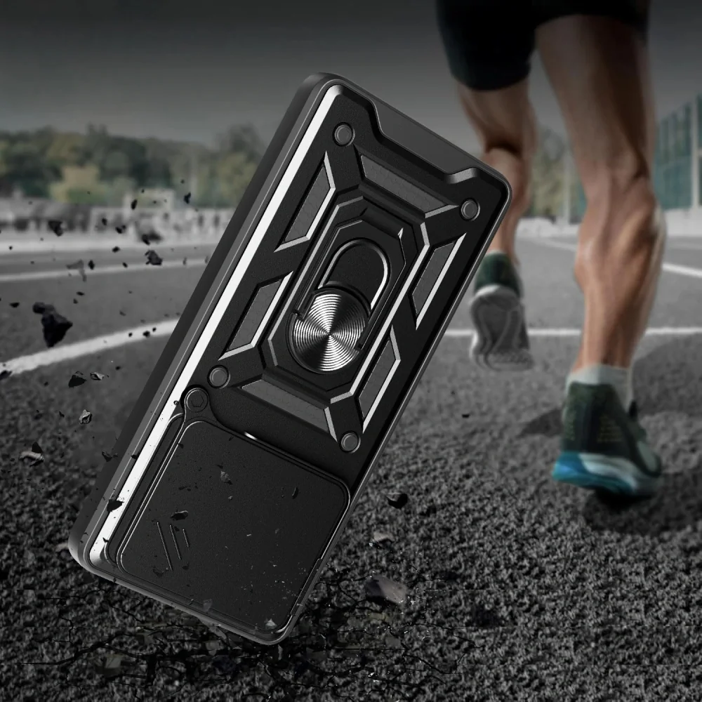 Tech-Protect Camshield kryt na Xiaomi Poco M7 Pro 5G, čierny