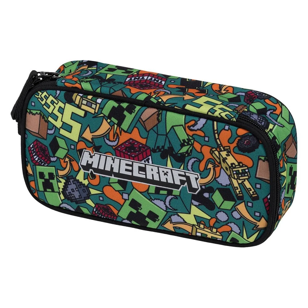 Školský peračník etue Minecraft Chaos 20x10x5 cm