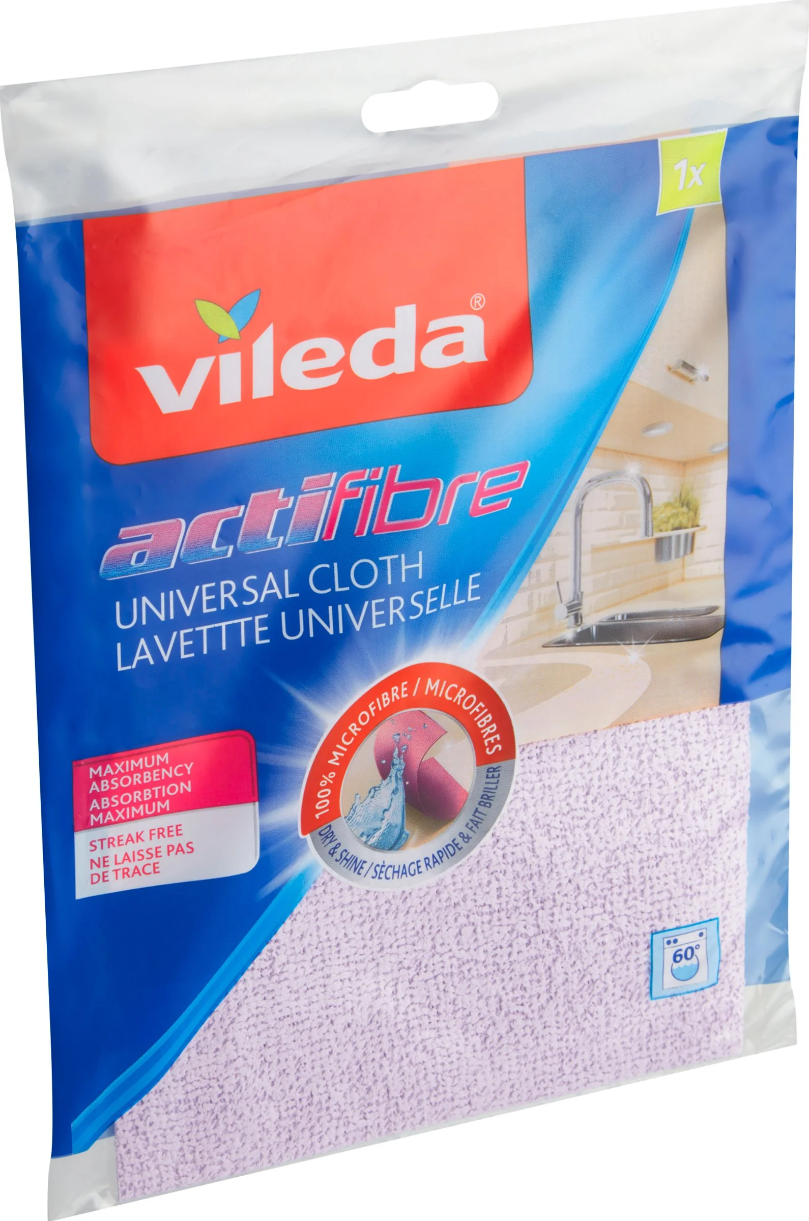Vileda Actifibre mikrohandrička 1×1 ks, mikrohandrička