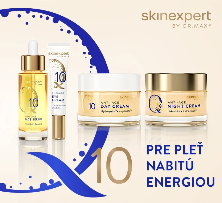 skinexpert by Dr.Max Q10 ANTI-AGE FACE SERUM pleťové sérum 1x28 ml
