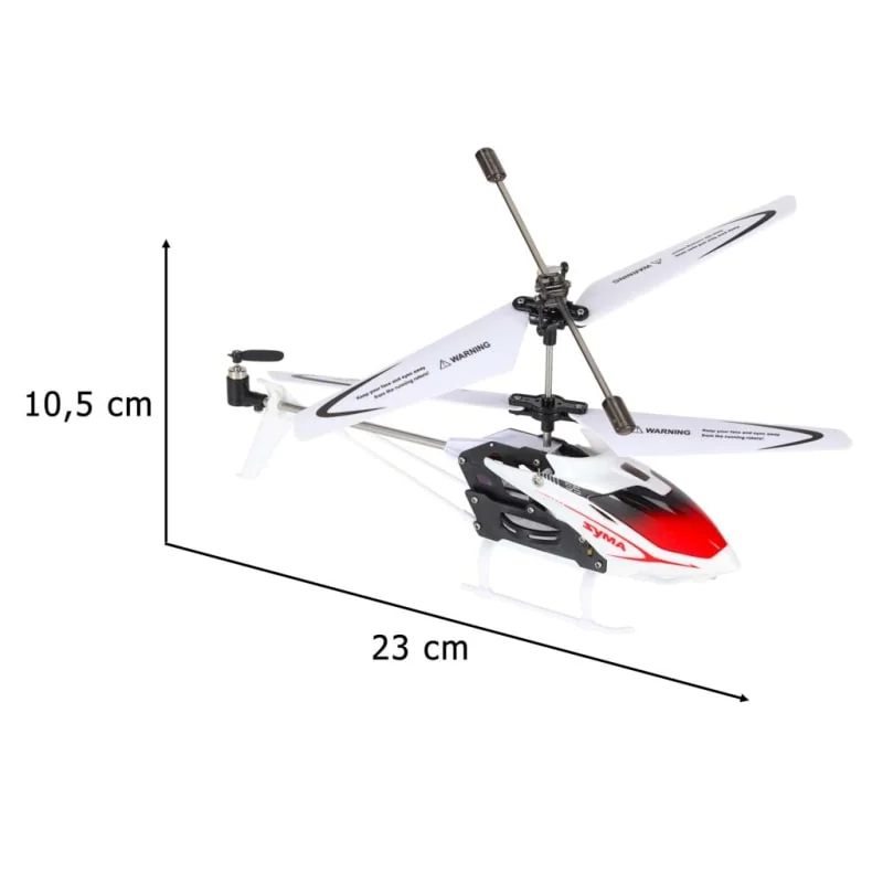 RC helikoptéra Syma S5 3CH – biela