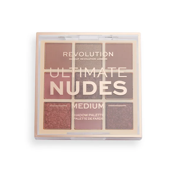 Revolution, Ultimate Nudes Medium, paletka očných tieňov 1×0,90 g, paletka očných tieňov