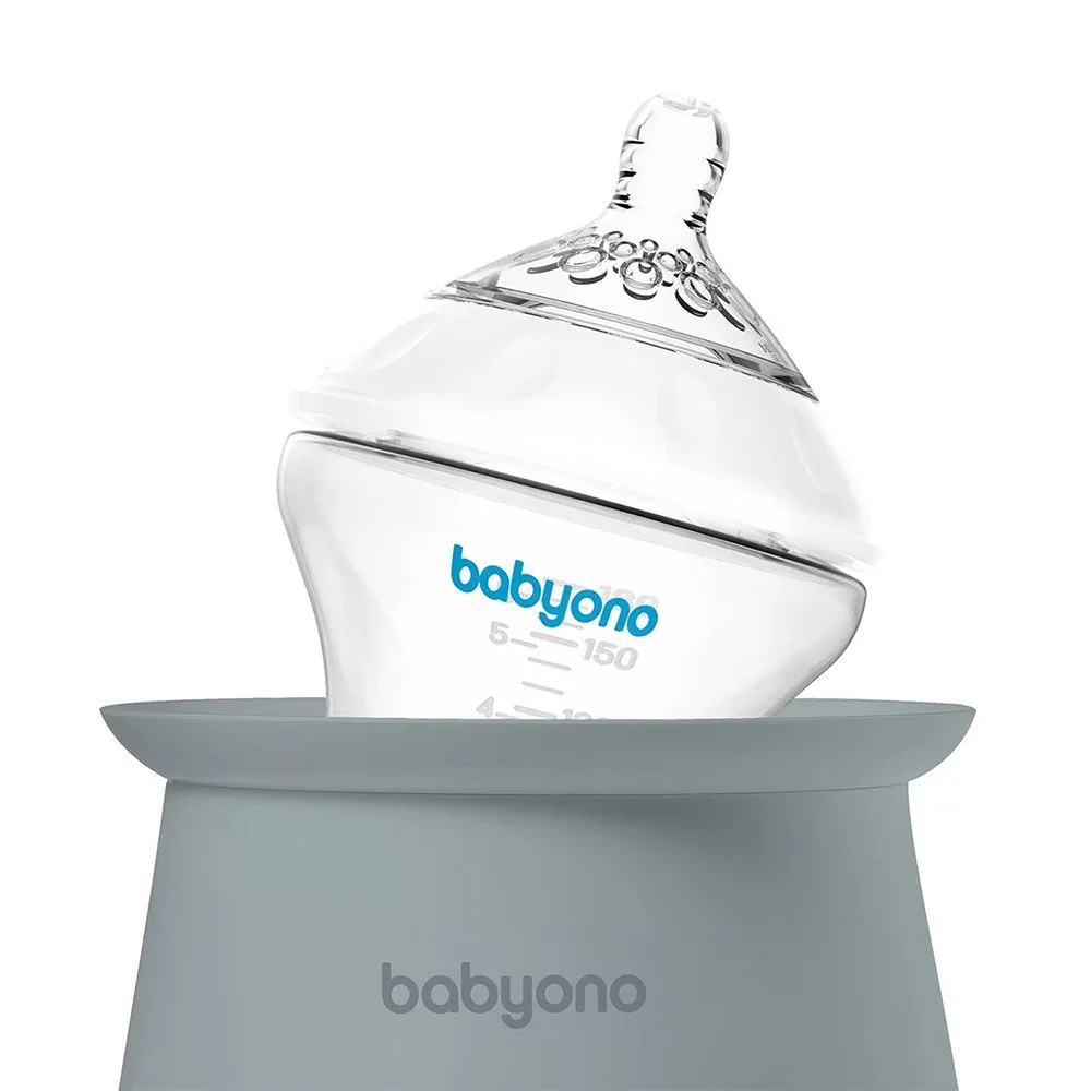 BABYONO Ohrievač a sterilizátor digitálny HONEY šedý 1×1 ks, ohrievač a sterilizátor