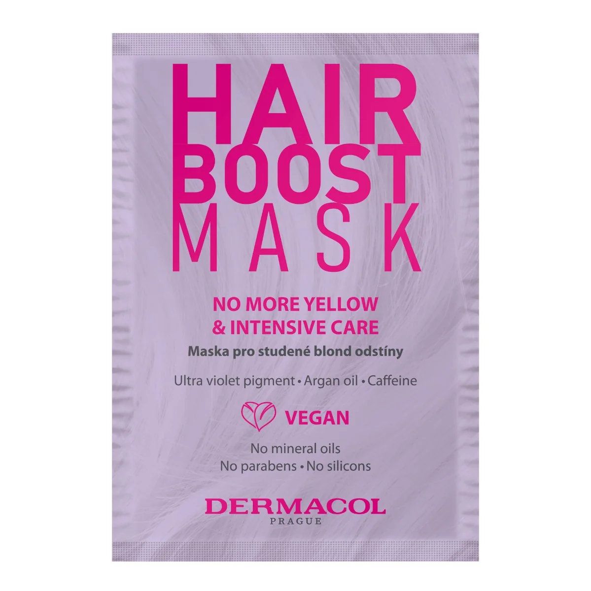 Hair Boost maska pre studené blond vlasy 1×15 ml, maska na vlasy