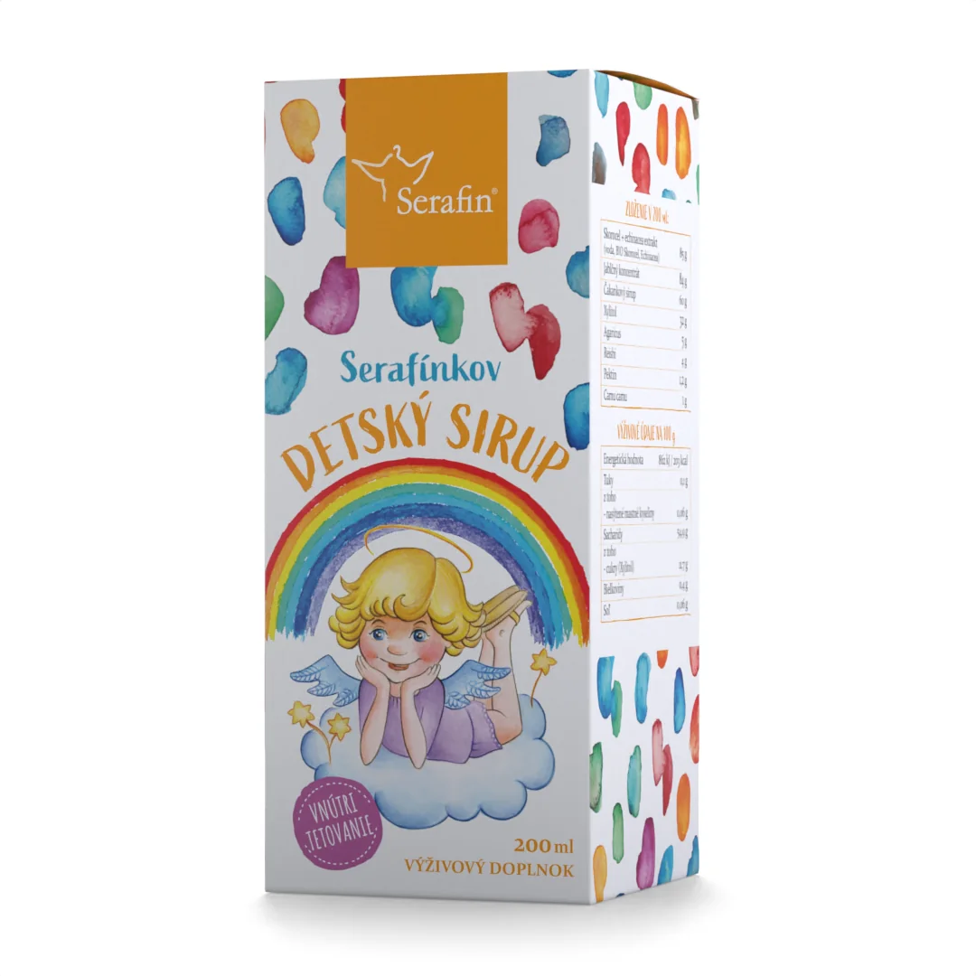 Serafin Serafínkov detský sirup Imunita 200 ml