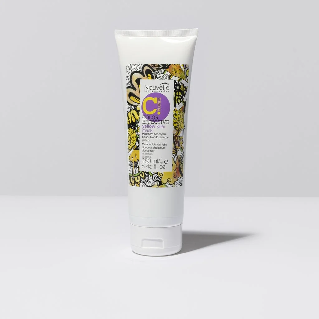 Nouvelle COLOR EFFECTIVE Yellow Killer mask - maska ​​na potlačenie žltých odleskov - 250 ml