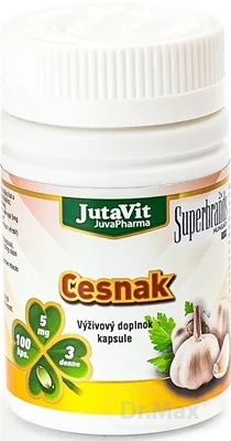 JutaVit Cesnak 1×100 cps, výživový doplnok