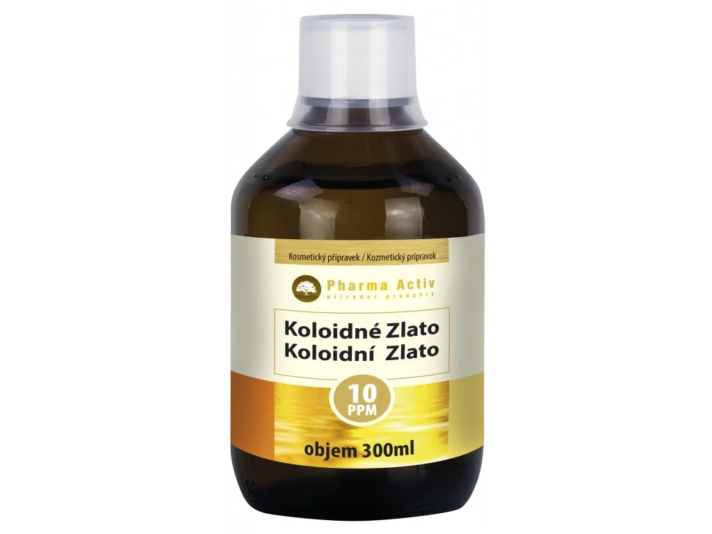 Koloidné Zlato 10ppm 300 ml