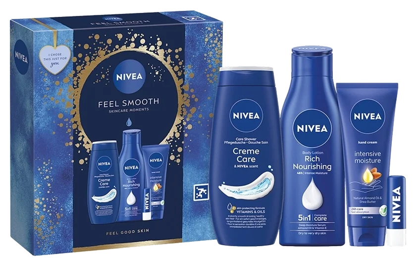 NIVEA darčeková kazeta Feel Smooth