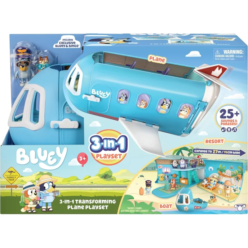 BLUEY Airplane, Lietadlo 3 V 1