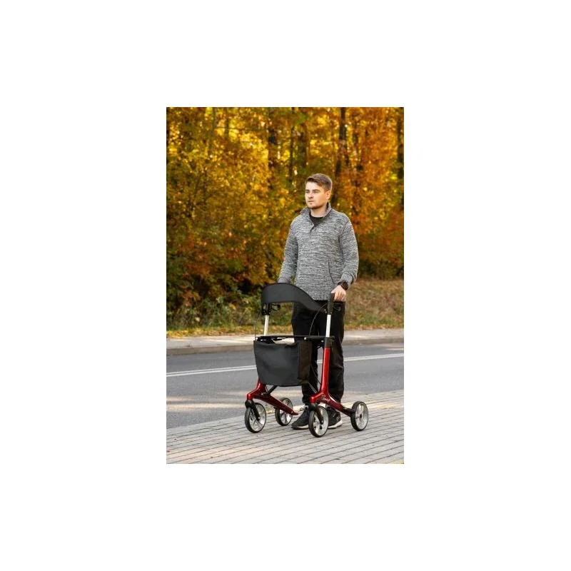 Karbónové chodítko FUTURO čierne, 5,3 kg, nosnosť 150 kg Farba: čierna
