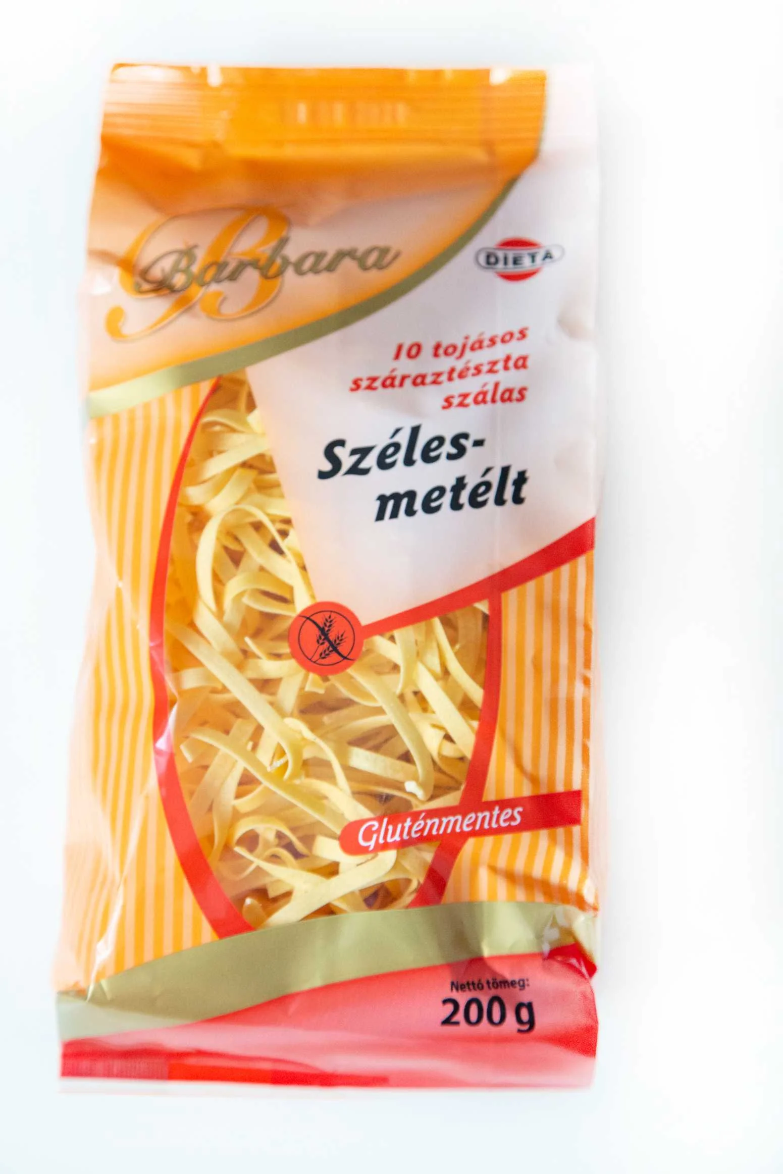 Barbara Široké rezance Bezlepková cestovina 1×200 g, bezlepková cestovina
