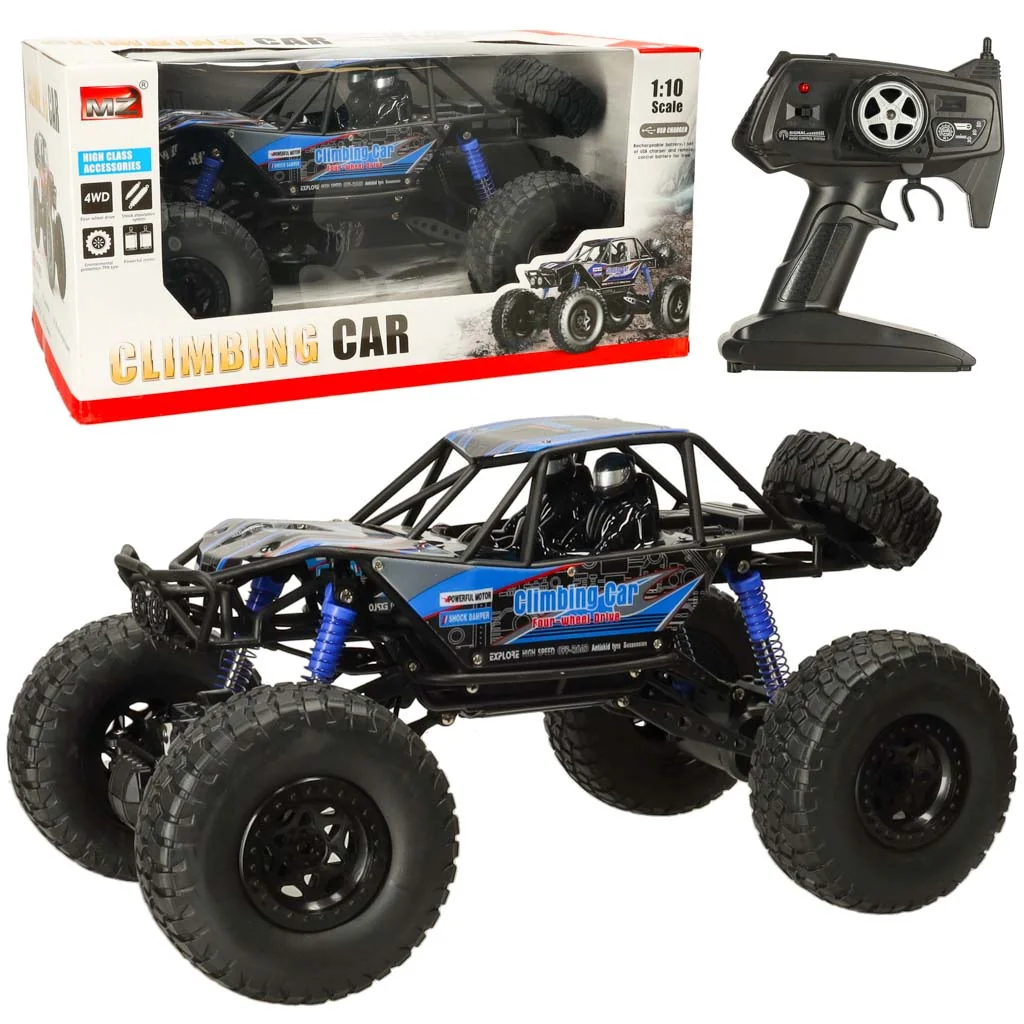 RC terénne auto Climbing Car 48 cm – modré, 4×4