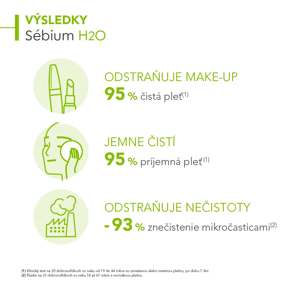 BIODERMA Sébium H2O micelárna voda na mastnú pleť a akné 1×500 ml, micelárna voda