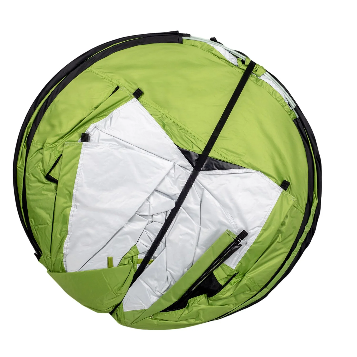 Stan Acra Outdoor ST30 samorozkladacia pre 2-3 osoby - zelený so zatmavením 05-ST30