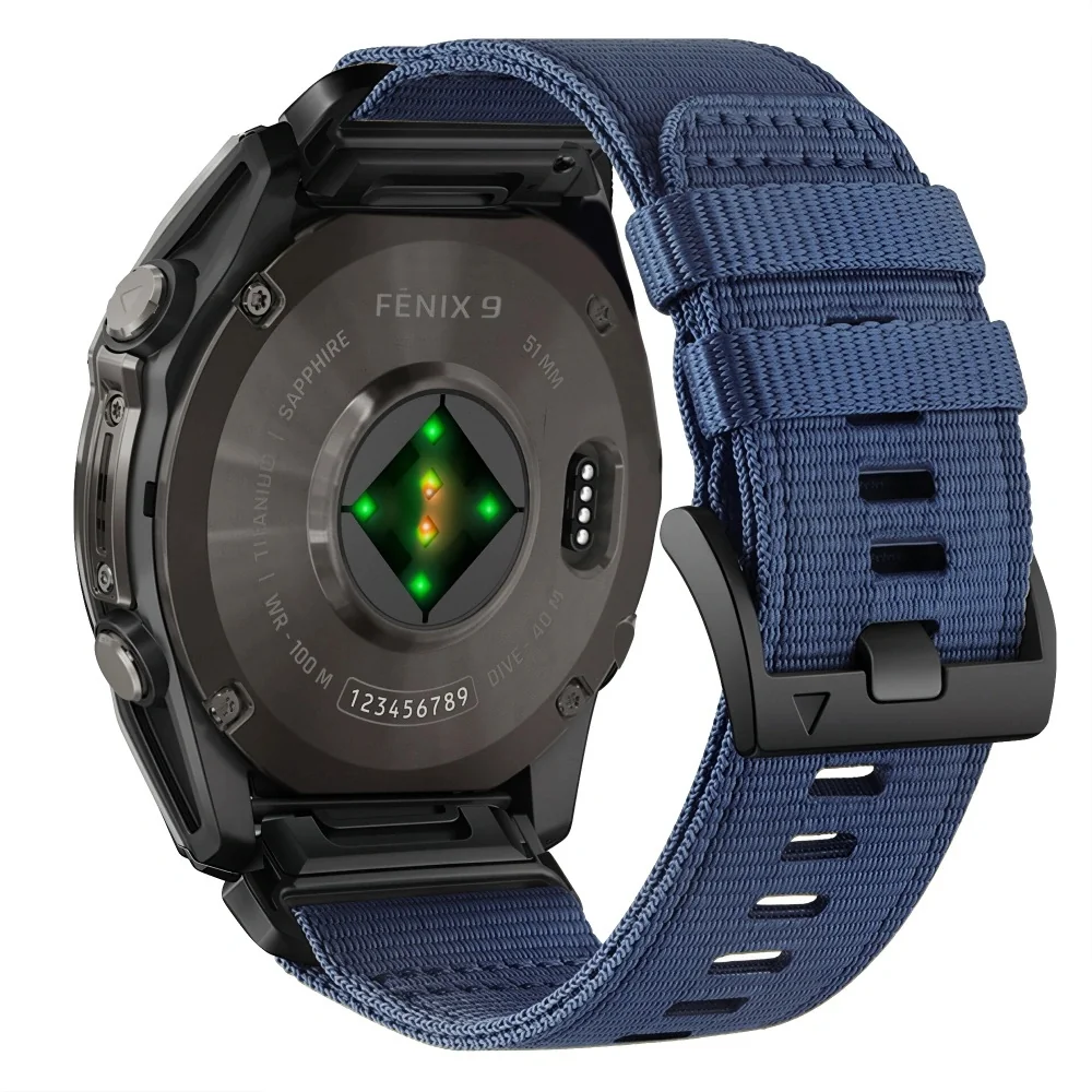 Tech-Protect Nylon Classic remienok QuickFit 26mm, navy