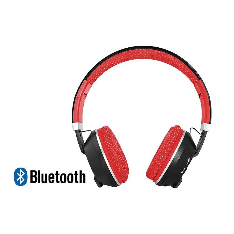 Slúchadlá BLUETOOTH na uši MIZZO červené