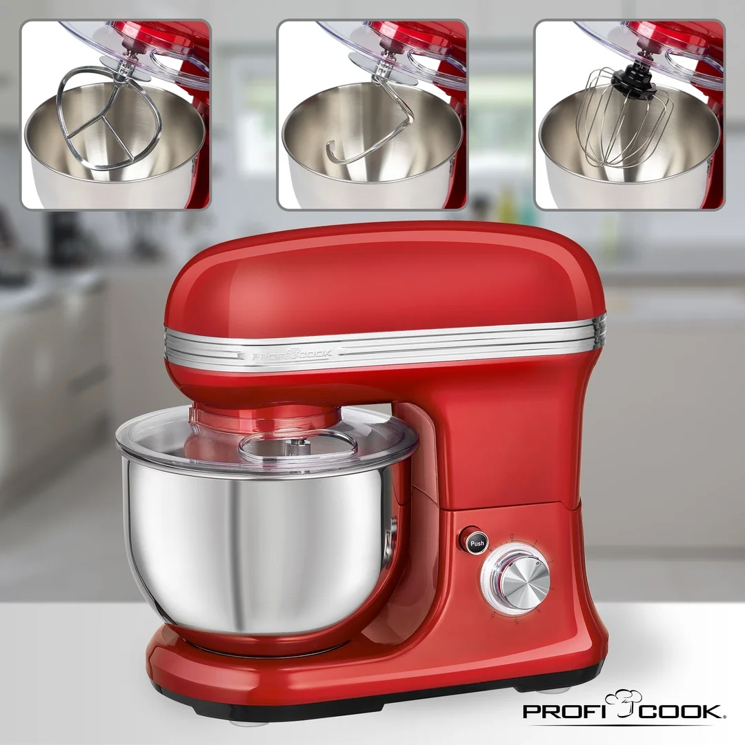 ProfiCook Kuchynský robot KM 1197 RD 1200 W 5 l