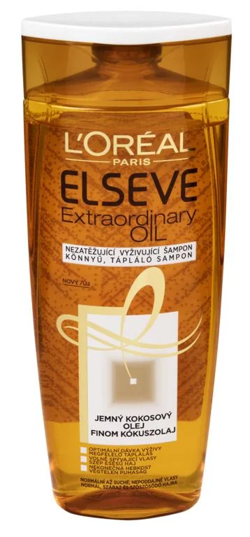 ELSEVE EXTRAORDINARY OIL COCO Šampón 1×400 ml, normálne až suché vlasy