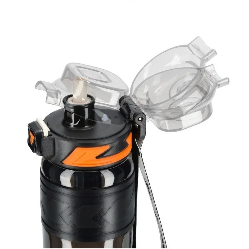 Livefy fľaša na vodu Aqua 680ml, čierna
