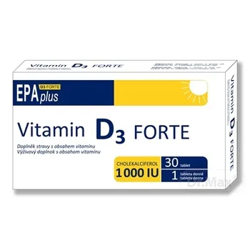 ALFA VITA Vitamin D3 FORTE 1000 I.U. EPAplus tbl 1x30 ks