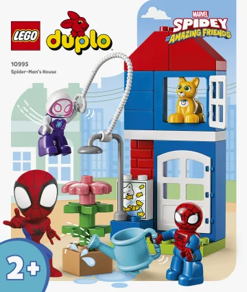 LEGO® DUPLO® Marvel 10995 Spider-Manov domček 1×1 ks, lego stavebnica