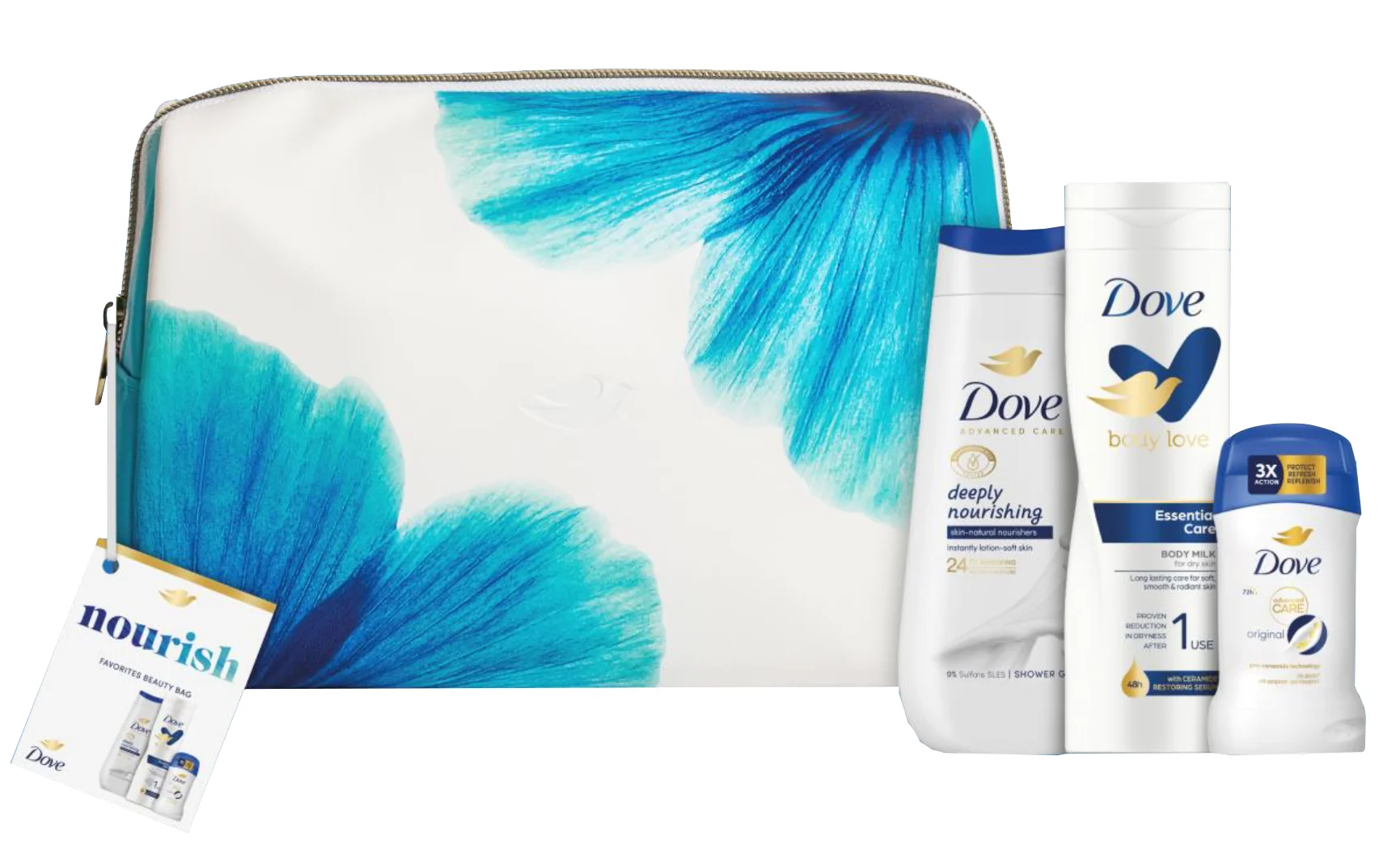 DOVE darčeková kazeta Deeply Nourishing