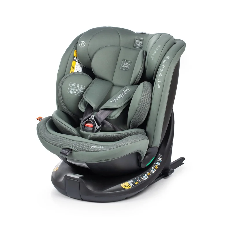 Babyauto KANDA iFix i-Size 40–150 cm autosedačka 360° Pine Green