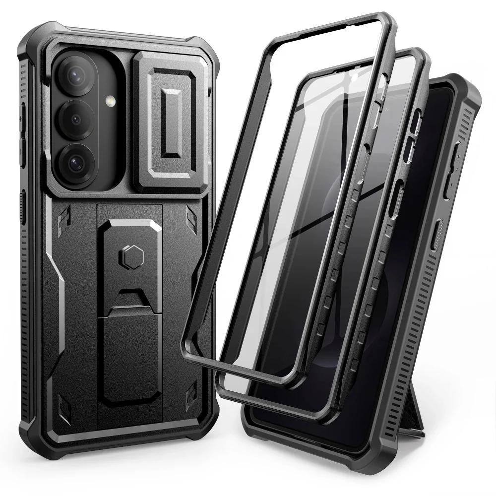 Tech-Protect Kevlar Cam kryt na Samsung Galaxy S26, čierny