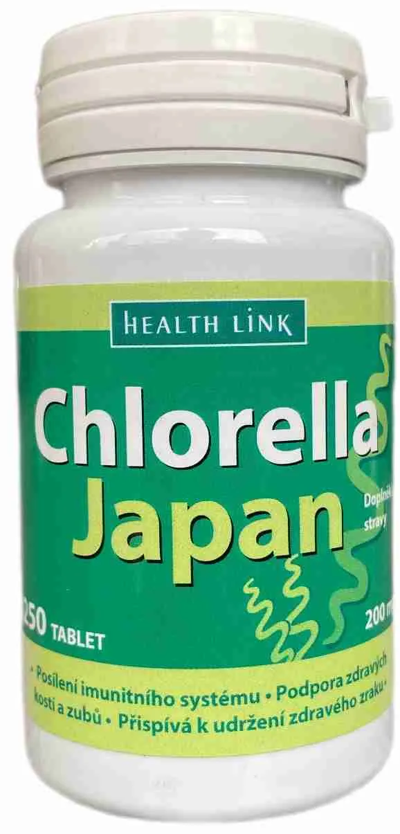 Health Link CHLORELLA JAPAN 1×250 tbl, chlorella