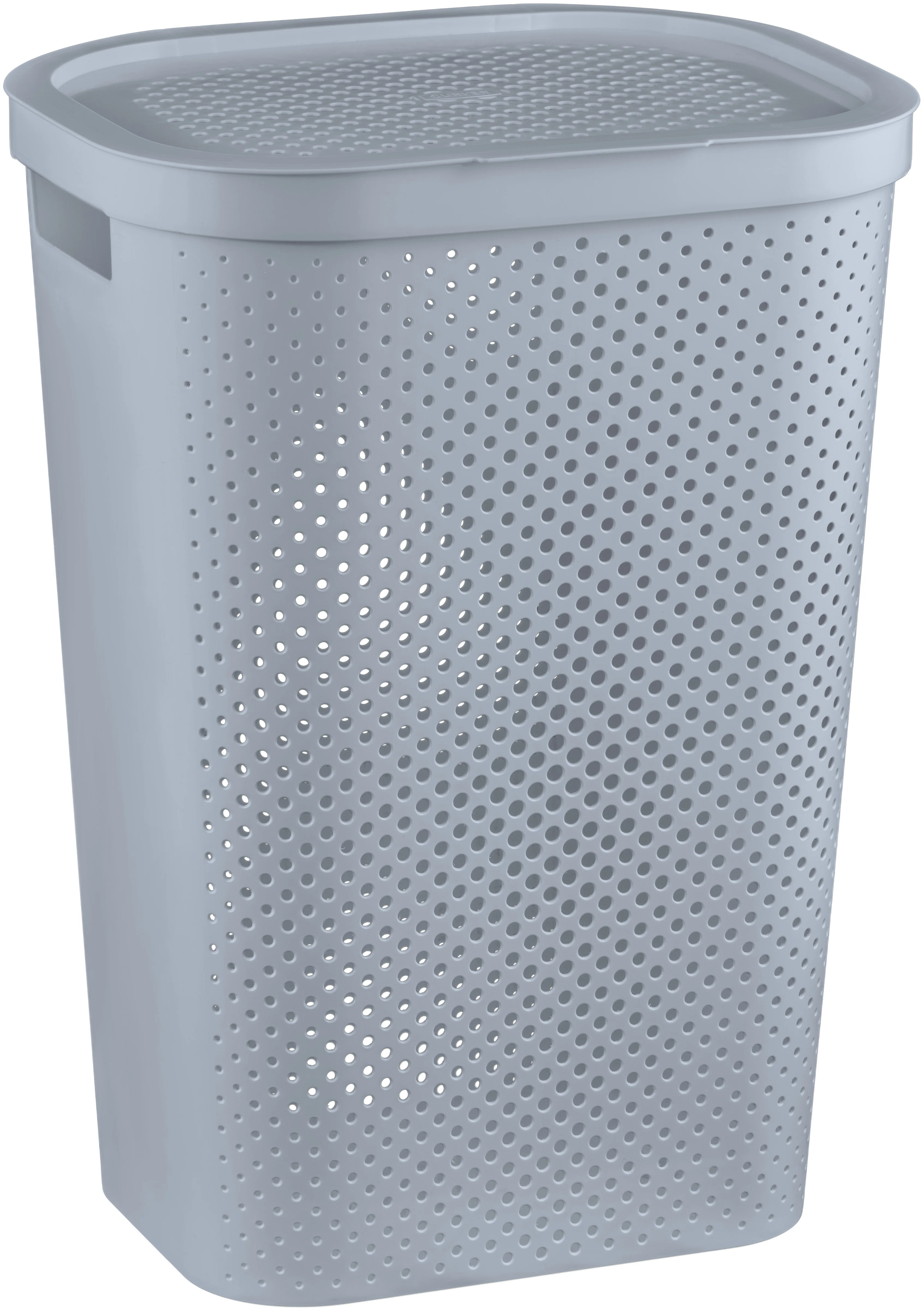 Kôš na bielizeň Curver Infinity Dots 60L šedý 231008