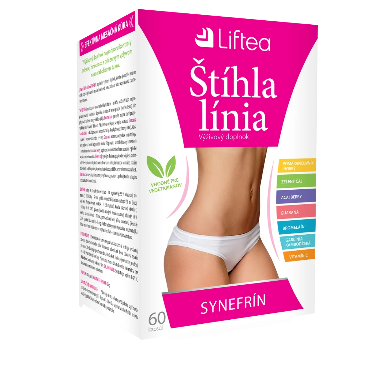 LIFTEA Štíhla línia SYNEFRÍN 1×60 cps, výživový doplnok