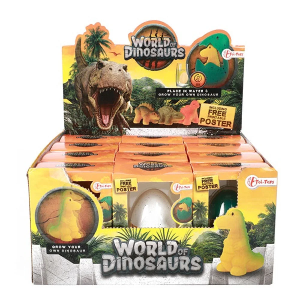 2x Toi Toys Rastúce vajce dinosaurus-Toi Toys