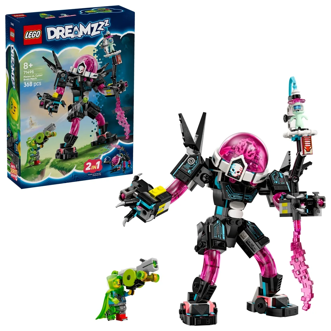 LEGO® DREAMZzz™ 71495 Mateo vs. Kybermozgový robot