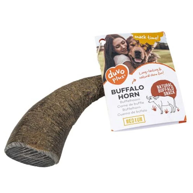 DUVO+ Byvolí žuvací roh S 60-100g ( <8kg)
