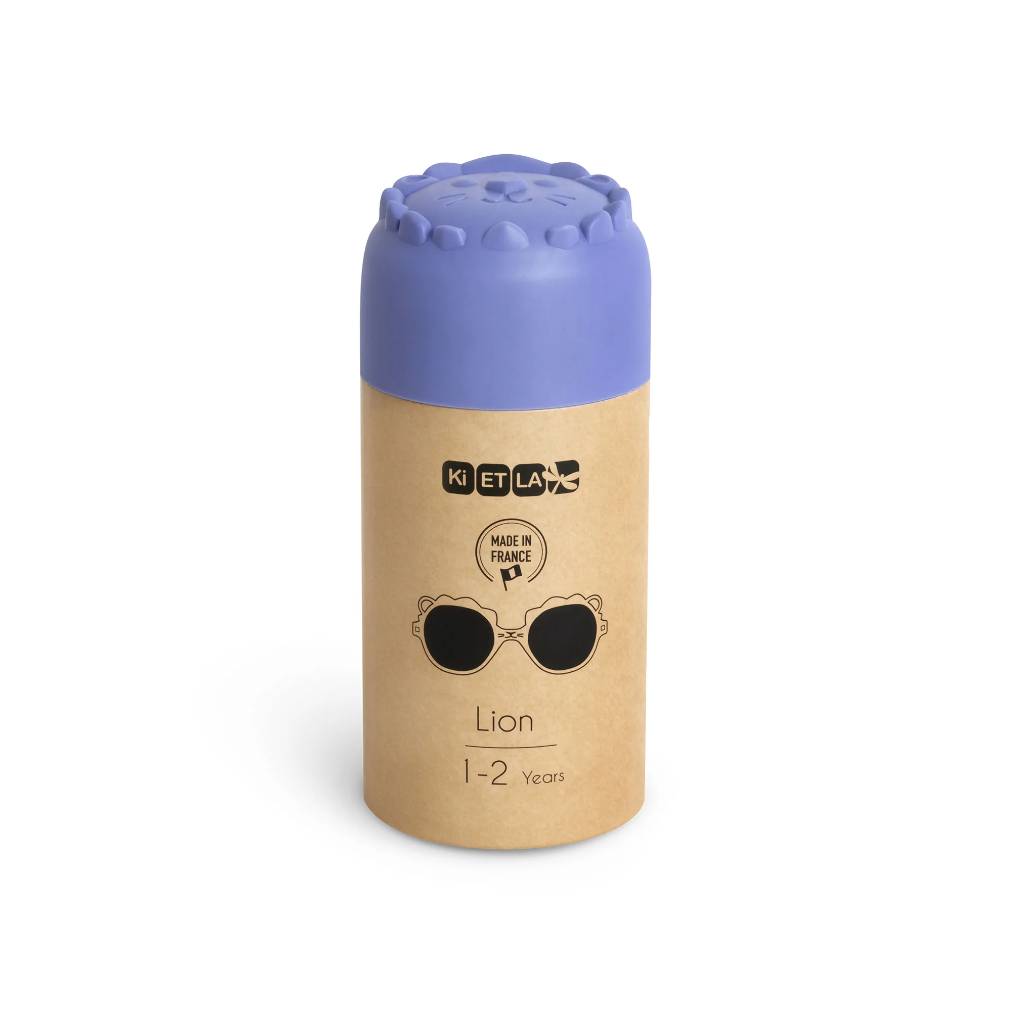 KiETLA slnečné okuliare LION 1-2 roky - Lilac 1×1 ks, detské slnečné okuliare