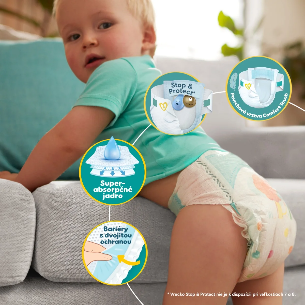 Pampers Active Baby MSB S5 150ks 1×150 ks, plienky