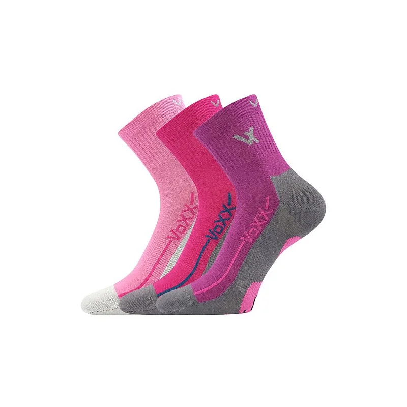 3PACK detské ponožky Voxx viacfarebné (Barefootik-mix-girl) 25/29