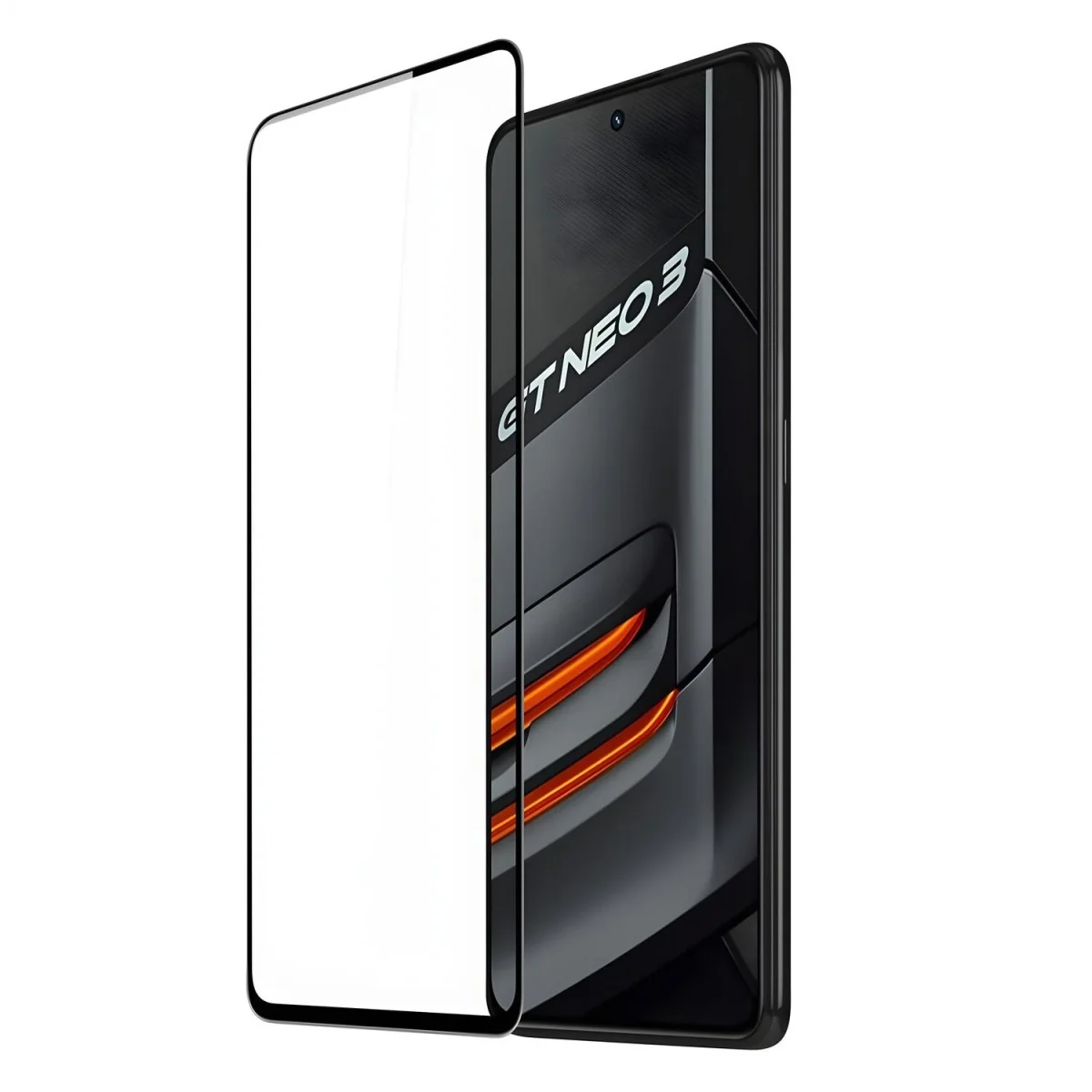 10D Tvrdené sklo pre Realme GT Neo 3 - Čierna