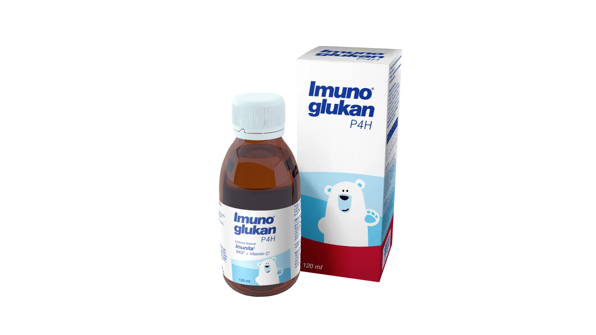Imunoglukan P4H 1×120 ml, výživový doplnok