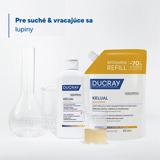 DUCRAY KELUAL SQUANORM Hydratačný šampón 400 ml