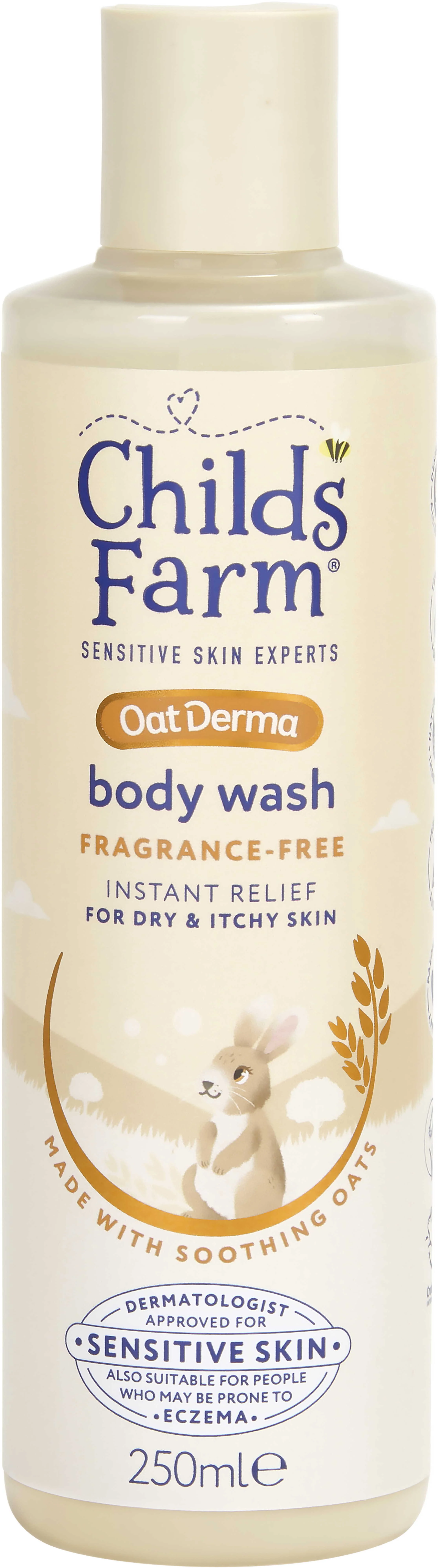 Childs Farm Oat Derma Umývacia emulzia bez parfumácie 250 ml
