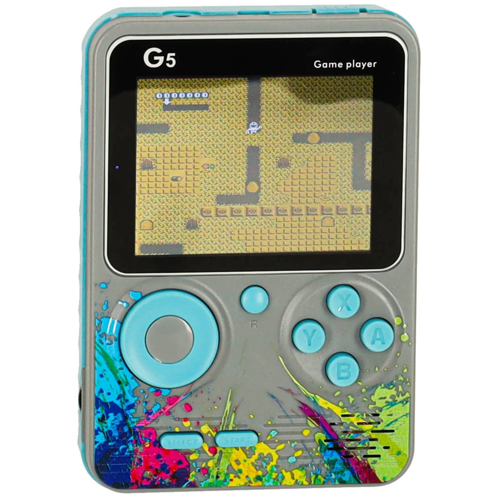 Eveon G5 Mini retro herná konzola, sivá