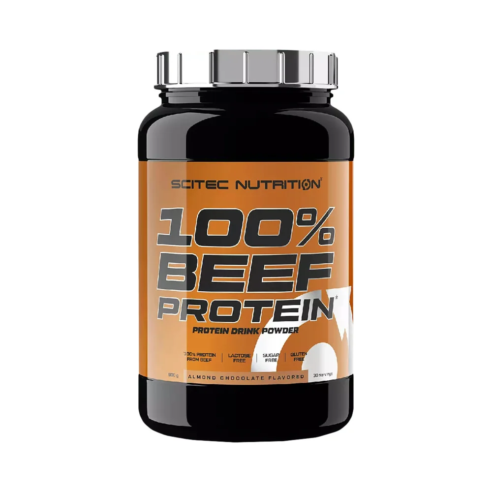 Scitec Nutrition 100% Beef Protein 900 g škoricová rolka